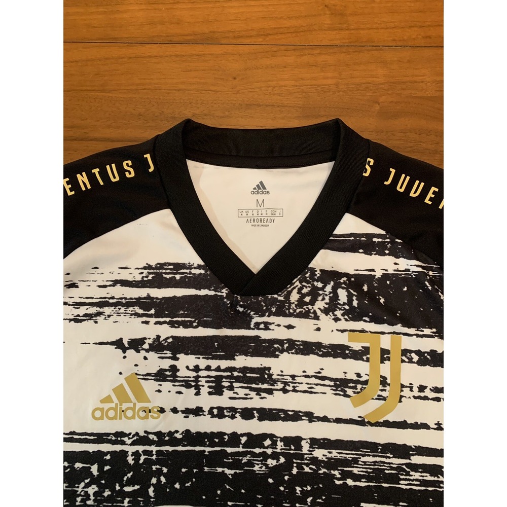 Adidas Juventus Pre-Match Jersey Men's Medium FI4891 White/Black 2020-2021
